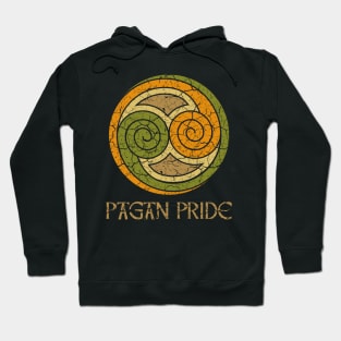 Two Coil Celtic Spiral Hoodie